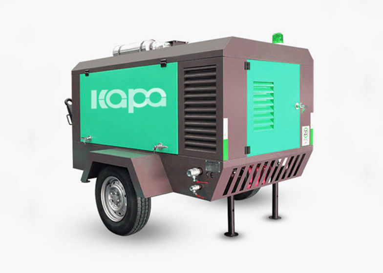 58kw/80HP 9m3/min diesel mobile air compressor for drilling rigs and mining